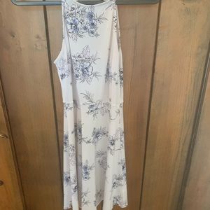 Flower spaghetti strap dress